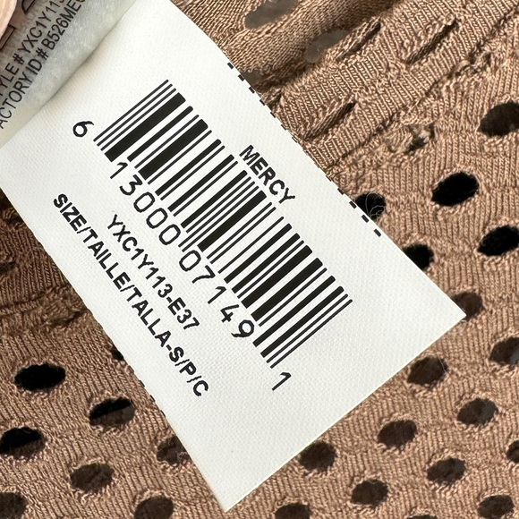 BCBGMAXAZRIA Mesh Cutout Mercy Top, Size S - Picture 7 of 8